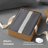 image:imageBedsure Duvet Cover Queen Size 1Pc Soft Double Brushed Bedding Black02  Dark Grey