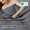 image:imageBedsure Duvet Cover Queen Size 1Pc Soft Double Brushed Bedding Black02  Dark Grey