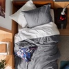 image:imageBedsure Duvet Cover Queen Size 1Pc Soft Double Brushed Bedding Black02  Dark Grey