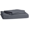 image:imageBedsure Duvet Cover Queen Size 1Pc Soft Double Brushed Bedding Black02  Dark Grey