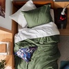 image:imageBedsure Duvet Cover Queen Size 1Pc Soft Double Brushed Bedding Black02  Olive Green