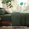 image:imageBedsure Duvet Cover Queen Size 1Pc Soft Double Brushed Bedding Black02  Olive Green