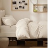 image:imageBedsure Duvet Cover Queen Size 1Pc Soft Double Brushed Bedding Black03  Light Beige