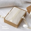 image:imageBedsure Duvet Cover Queen Size 1Pc Soft Double Brushed Bedding Black03  Light Beige