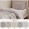 image:imageBedsure Duvet Cover Queen Size 1Pc Soft Double Brushed Bedding Black03  Taupe