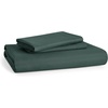 image:imageBedsure Duvet Cover Queen Size 1Pc Soft Double Brushed Bedding Black04  Forest Green