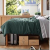 image:imageBedsure Duvet Cover Queen Size 1Pc Soft Double Brushed Bedding Black04  Forest Green