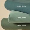 image:imageBedsure Duvet Cover Queen Size 1Pc Soft Double Brushed Bedding Black04  Sage Green