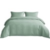 image:imageBedsure Duvet Cover Queen Size 1Pc Soft Double Brushed Bedding Black04  Sage Green