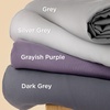 image:imageBedsure Duvet Cover Queen Size 1Pc Soft Double Brushed Bedding Black05  Dusty Purple