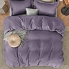 image:imageBedsure Duvet Cover Queen Size 1Pc Soft Double Brushed Bedding Black05  Dusty Purple