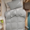 image:imageBedsure Duvet Cover Queen Size 1Pc Soft Double Brushed Bedding Black05  Silver Grey