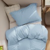 image:imageBedsure Duvet Cover Queen Size 1Pc Soft Double Brushed Bedding Black06  Baby Blue
