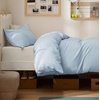 image:imageBedsure Duvet Cover Queen Size 1Pc Soft Double Brushed Bedding Black06  Light Blue