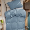 image:imageBedsure Duvet Cover Queen Size 1Pc Soft Double Brushed Bedding Black06  Mineral Blue