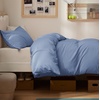 image:imageBedsure Duvet Cover Queen Size 1Pc Soft Double Brushed Bedding Black06  Slate Blue