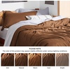 image:imageBedsure Duvet Cover Queen Size 1Pc Soft Double Brushed Bedding Black07  Brown