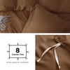 image:imageBedsure Duvet Cover Queen Size 1Pc Soft Double Brushed Bedding Black07  Brown