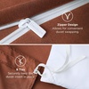image:imageBedsure Duvet Cover Queen Size 1Pc Soft Double Brushed Bedding Black07  Burnt Orange