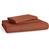image:imageBedsure Duvet Cover Queen Size 1Pc Soft Double Brushed Bedding Black07  Burnt Orange