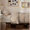 image:imageBedsure Duvet Cover Queen Size 1Pc Soft Double Brushed Bedding Black07  Light Brown