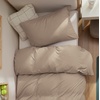 image:imageBedsure Duvet Cover Queen Size 1Pc Soft Double Brushed Bedding Black07  Light Brown