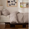 image:imageBedsure Duvet Cover Queen Size 1Pc Soft Double Brushed Bedding Black07  Light Khaki