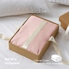 image:imageBedsure Duvet Cover Queen Size 1Pc Soft Double Brushed Bedding Black08  Blush Pink