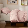 image:imageBedsure Duvet Cover Queen Size 1Pc Soft Double Brushed Bedding Black08  Blush Pink