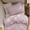 image:imageBedsure Duvet Cover Queen Size 1Pc Soft Double Brushed Bedding Black08  Pink Mocha