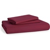 image:imageBedsure Duvet Cover Queen Size 1Pc Soft Double Brushed Bedding Black08  Red