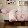 image:imageBedsure Duvet Cover Queen Size 1Pc Soft Double Brushed Bedding Black08  Rose Pink