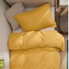 image:imageBedsure Duvet Cover Queen Size 1Pc Soft Double Brushed Bedding Black09  Golden Yellow