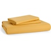 image:imageBedsure Duvet Cover Queen Size 1Pc Soft Double Brushed Bedding Black09  Golden Yellow