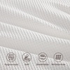 image:imageBedsure PureWoven 3 Pieces 100 Cotton Waffle Duvet Cover Set King Brown01  Coconut White No Comforter