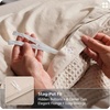 image:imageBedsure PureWoven 3 Pieces 100 Cotton Waffle Duvet Cover Set King Brown03  Beige No Comforter