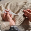 image:imageBedsure PureWoven 3 Pieces 100 Cotton Waffle Duvet Cover Set King Brown05  Khaki No Comforter