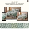 image:imageBedsure PureWoven 3 Pieces 100 Cotton Waffle Duvet Cover Set King Brown11  Sage Green No Comforter