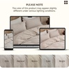image:imageBedsure PureWoven 3 Pieces 100 Cotton Waffle Duvet Cover Set King Brown19  Spacedyed Linen No Comforter