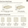 image:imageBedsure PureWoven 3 Pieces 100 Cotton Waffle Duvet Cover Set King Brown19  Strip Linen No Comforter
