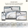 image:imageBedsure PureWoven SpaceDyed Cotton Waffle Duvet Cover Set Queen White02  White No Comforter