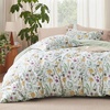 15 - Green Floral (No Comforter)