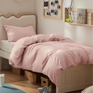 image:imageBedsure Duvet Cover Queen Size 1Pc Soft Double Brushed Bedding Black08  Blush Pink